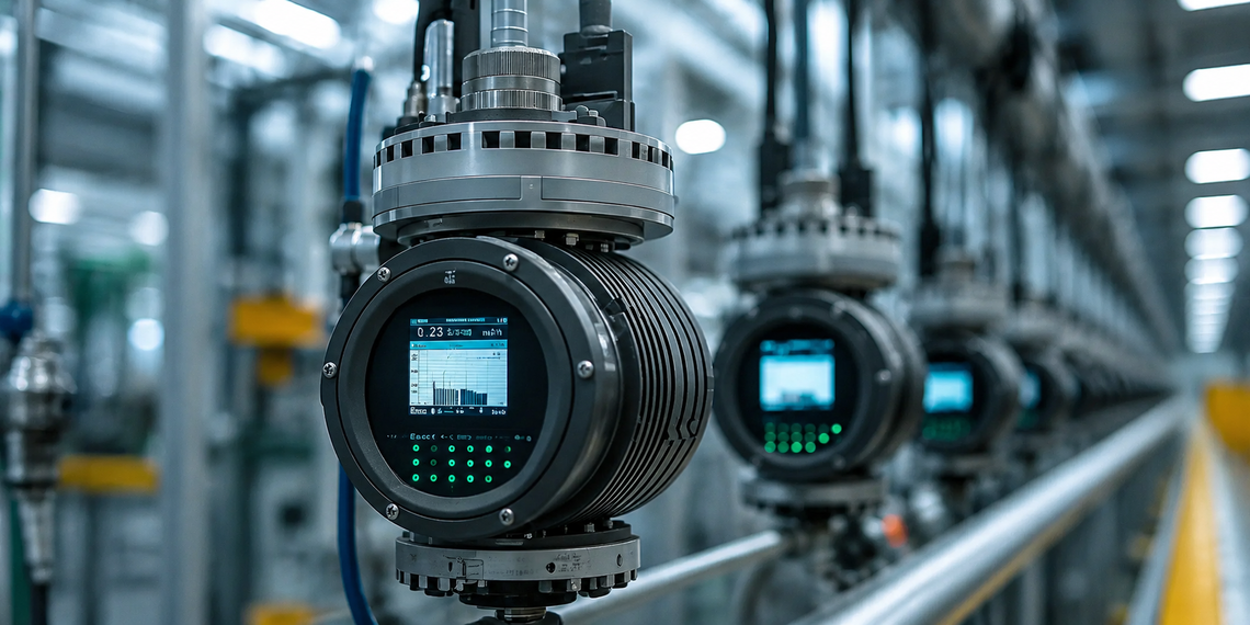 Industrial sensors used to measure position, pressure, temperature and process conditions