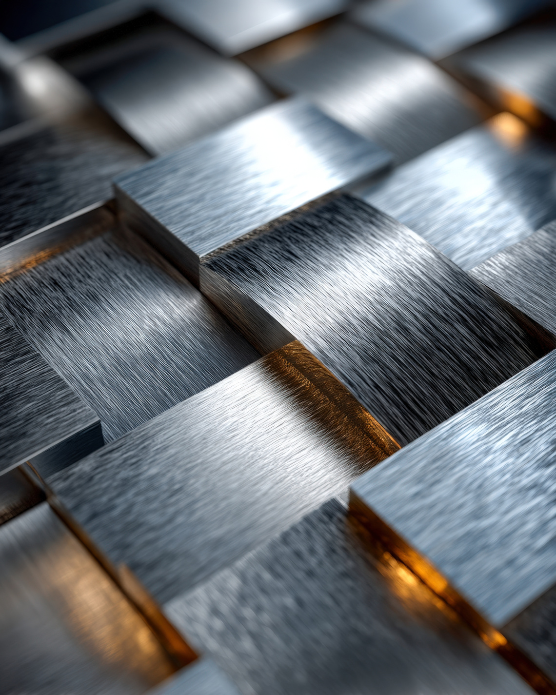 Rolled aluminum sheet showing grain direction relative to a formed bend